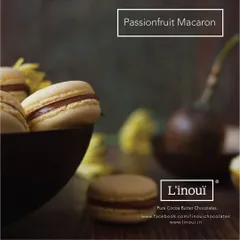 For those who enjoy a tropical tang, our Passionfruit Macaron is a perfect choice. The sweet and sour notes of real passionfruit filling cut through the sweetness of the macaron shell beautifully.