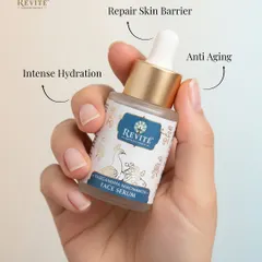Healthy skin starts with nature. My Vajigandha Niacinamide Face Serum is your daily dose of balance and brightness, infused with Niacinamide and Ashwagandha to repair the skin barrier and provide intense hydration.
