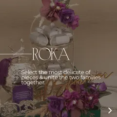 A roka is the delicate first step in uniting two families. I design these gifts to be just as special, with elegant pieces that symbolize the beautiful journey ahead.
