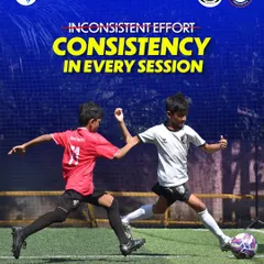 It's not about inconsistent effort; it's about consistency in every single session. That's the standard we set at SFL.