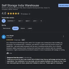 Anuj's feedback praises our team's professionalism, timeliness, and care in handling delicate items. We treat your belongings with the same respect that you do.