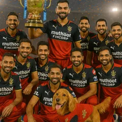 Posto as part of the winning RCB team. A fun edit to celebrate our favorite team.