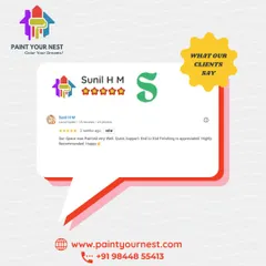 We appreciate this 5-star review from Sunil, who was happy with our quick support and end-to-end finishing. Our goal is to provide a seamless experience on every job.