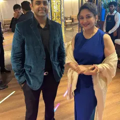It's always an honor to perform for legends. Sharing a moment with the incredible Madhuri Dixit after a private show for her and her guests. These are the experiences that make the years of practice worthwhile.