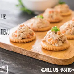 These tuna salad crackers are part of my new high-tea menu. They are a light, savoury, and delicious option perfect for afternoon events, corporate meetings, or as part of a larger appetiser spread.