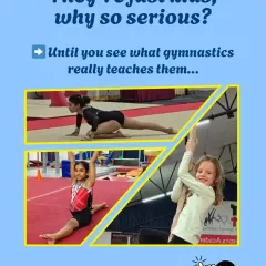 People ask why we are so serious about a kids' sport. It is because we see what gymnastics really teaches them: discipline, strength, and incredible resilience.