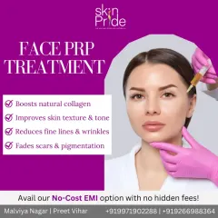 Face PRP is a powerful treatment that uses your body's own platelets to rejuvenate your skin. It's a natural way to boost collagen, reduce fine lines, and improve skin tone.