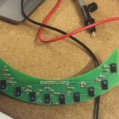You can't be more proud! An eighth grader, Praganya, designed this custom PCB for a sensor array and had it fabricated. This is the kind of initiative and skill we love to see and support in our young engineers.
