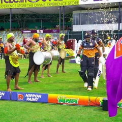 We bring local culture and energy to regional cricket. For the Karnataka Premier League (KPL), we incorporated traditional drummers to create an exciting entrance for the players, enhancing the local flavour of the tournament.
