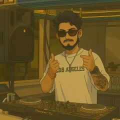 Another awesome illustration. This one has a classic anime feel and shows me ready to rock the party.