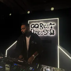 On the decks at the GQ Best Dressed party. It's an honor to be trusted to provide the soundtrack for such a prestigious fashion event.