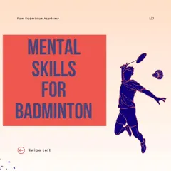 This series explains the key mental skills required for high-level badminton. We believe that a sharp mind is as important as a powerful swing.