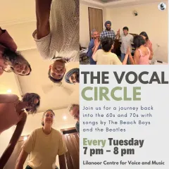 This is what our Vocal Circle is all about: community, harmony, and fun. We explore songs from the 60s and 70s by artists like The Beatles and The Beach Boys in a relaxed, no-audition environment.