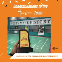 We are incredibly proud to be recognized as one of the "Top 10 Leading Sports Startups in India." This award is a testament to our team's hard work and our commitment to building a world-class sports ecosystem.