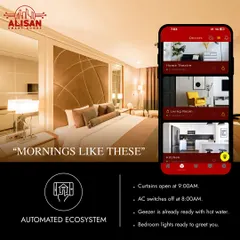 Imagine waking up to a home that's already prepared for you. Our app lets you schedule automated routines, like opening the curtains and turning off the AC, for a perfect start to your day.