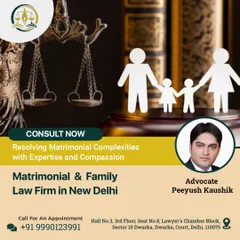 As a matrimonial and family law firm in New Delhi, I specialize in resolving complex marital issues with expertise and compassion. From prenuptial agreements to post-divorce concerns, I am here to secure your interests.