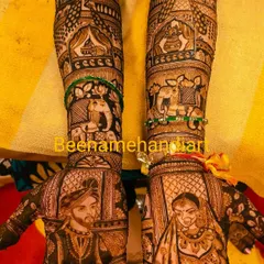 I love creating these Raja and Rani portraits for my brides and grooms. The detail in the jewelry and clothing makes it a piece of royal art you can wear on your wedding day.