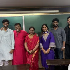 Prof. Parab with some of the core faculty members, the team responsible for delivering consistent results year after year.
