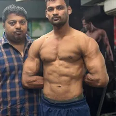Training time. Another shot showcasing the physique of one of my dedicated athletes. Join us for the best results.