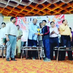 Devaj Parekh receiving his Individual Championship trophy. It's incredibly rewarding to see our youngest athletes achieve such great success.