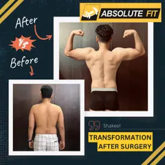 Shakeel's journey is a powerful reminder that no obstacle is too great. After undergoing surgery, he didn't make excuses; he found motivation. In just 6 months, he achieved this incredible body transformation, proving what's possible with resilience and the right support system.