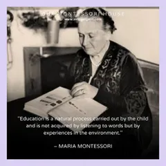 "Education is a natural process carried out by the child." This foundational quote by Dr. Maria Montessori is at the heart of our curriculum. We teach you how to prepare an environment rich with experiences, rather than just delivering lectures.