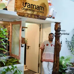 For those who don't know me, I am Karthik Vaidyanathan, the founder of Varnam. This is a bit about my journey, from an engineer-MBA to following my passion for design, rooted in the creative skills passed down by the women in my family.