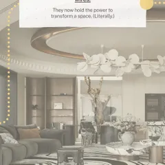 A design lesson we've learned: false ceilings are no longer just for hiding wires. They hold the power to completely transform a space, as seen in this luxurious living room.