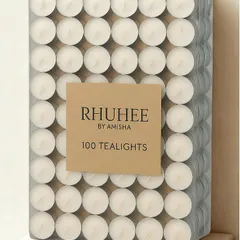For those who love to light up their space, I offer a bulk pack of 100 scented tea lights. You'll be sorted for a long time.