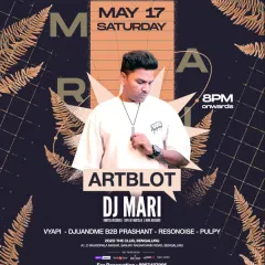 My feature on the poster for a night with DJ Mari at Zozo The Club. I was proud to be billed alongside her for this high-energy event.