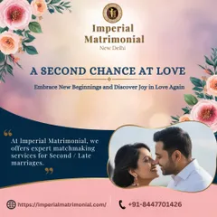 We believe everyone deserves a second chance at love. Our expert matchmaking services for second or late marriages offer a respectful, sensitive, and joyful path to discovering your new beginning.