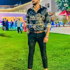 Another shot of my formal wedding attire. I ensure I look the part for your elegant celebration, ready to transition the party from formal to wild.