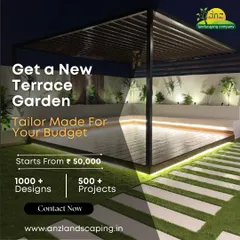 Let us help you get a new terrace garden. We offer customized designs and have extensive experience in creating beautiful and functional outdoor spaces. Contact us to learn more.