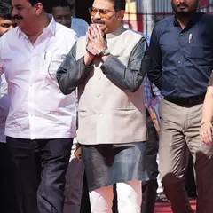 I had the privilege of dressing politician Prasad Lad. Here he is seen in a custom-designed waistcoat and kurta, an outfit that projects both confidence and a connection to tradition.