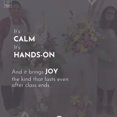 The experience is calm, it's hands-on, and it brings a kind of joy that lasts long after the class ends. This is what my hobby course is all about.