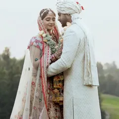 In a place where dreams come true, two people found their forever. This isn't just a portrait; it's the story of a love that feels like home, captured against the stunning backdrop of the Oxford Golf Resort in Pune.