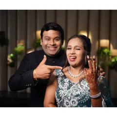 A fun and candid shot right after the ring ceremony. Her expression of pure joy says it all!