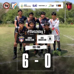 A dominant 6-0 victory on Matchday 7 of the U-13 HCL Youth League. A great team performance.