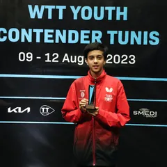 Our coaching prepares players for the global stage. Here is our star paddler, Rohan Dani, after securing a bronze medal in the U-15 category at the WTT Youth Contender tournament in Tunisia, marking a successful international debut.