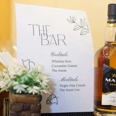 Our mobile bar service is perfect for intimate gatherings too. For this black and white themed birthday party, we set up a bar and served a custom menu, adding a professional touch to a personal celebration.