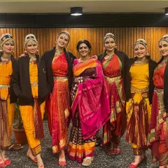 A proud moment with my senior students after a successful show. It is a joy to share the stage with these talented dancers and see them grow as artists.