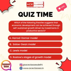Challenge yourself with this quiz on economic development theories. Which model suggests growth is driven by investments in productive sectors?