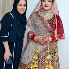 It's an honor to stand beside my brides after bringing their vision to life. This Sikh bride looks absolutely regal in her complete attire, with makeup designed to last all day.