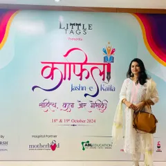 Done with my performance at the "Jashn-e-Kafila" event. It's always a pleasure to perform at events that celebrate literature, art, and culture.