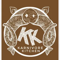 The full Karnivore Kitchen logo, a visual representation of my culinary focus.
