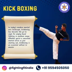 Kickboxing is essential for empty-hand fighting. I teach it not for the ring, but for real-world stand-up defense. It's a core skill for any martial artist.