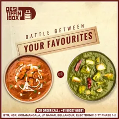 Can't decide between Paneer Butter Masala and Palak Paneer? We can provide both for your group order, settling the 'battle of the favourites' by letting everyone have what they love.