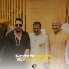 Catering the Who's Who, with Flavours that Woo. It is an honour to serve distinguished guests, including public figures like Arvind Kejriwal and Mika Singh.