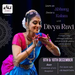 An announcement for a unique 2-day workshop focusing on both the process and the product. I love guiding dancers to explore the creative journey of choreography, not just the final performance.