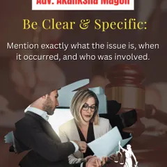 The first step in a strong complaint is clarity. I guide you in detailing exactly what the issue is, when it happened, and which company or person was involved to build a solid foundation for your case.
